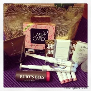 glymm stocking stuffer gold bag